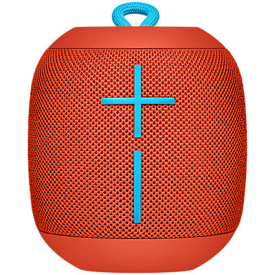 UE WONDERBOOM By Ultimate Ears Bluetooth Waterproof Portable Speaker Fireball Red